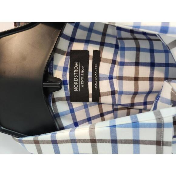 Nordstrom Men's Shop Traditional Fit Wrinkle-Free Shirt - Picture 2 of 5